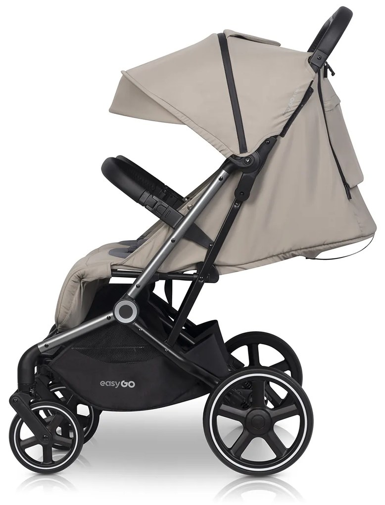 Súrodenecký kočík EasyGo Echo Savana Beige