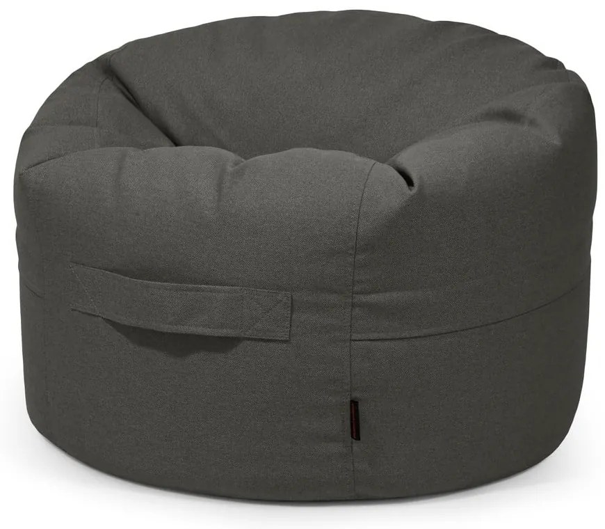 Tmavosivý detský sedací vak Roll 80 – SLOWDOWN