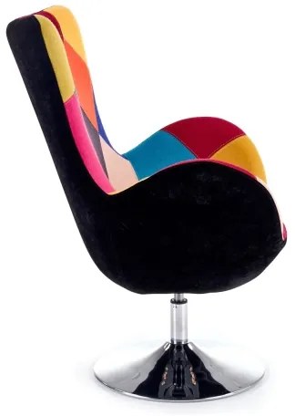Kreslo HARLEKYN pestrofarebné