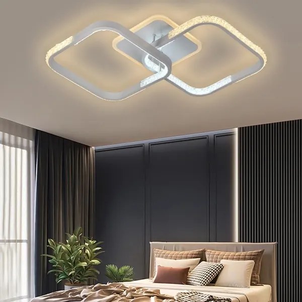 LED Stmievateľný prisadený luster LED/55W/230V 3000-6500K + DO