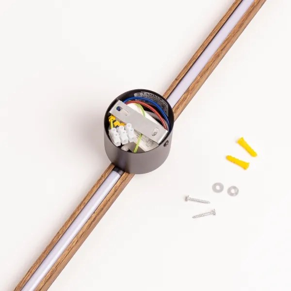 Brilagi - LED nástenné svietidlo WOODY LINE LED/12W/230V 120 cm dub orech