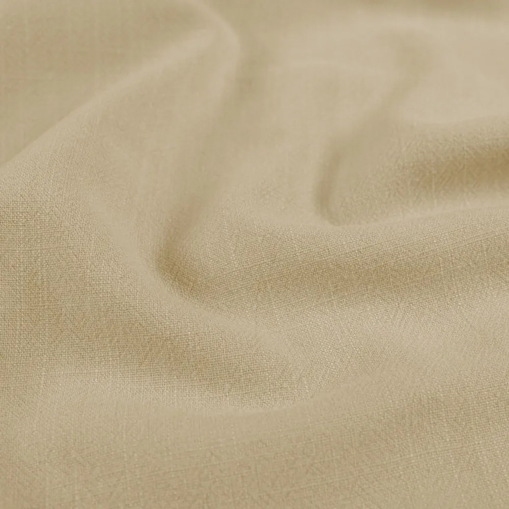 Ľanová látka LEN-023 Pieskovo béžová - metráž šírka 140 cm