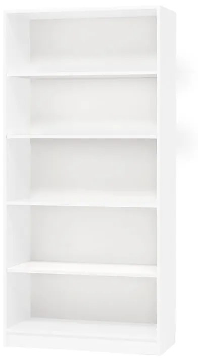 Knižnica THEO, 2100x1000x300 mm, biela