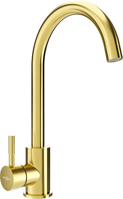 Mexen Foggia kuchynská batéria, zlatá - 671800-50