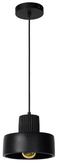 Lucide 20419/20/30 - Luster na lanku OPHELIA 1xE27/40W/230V pr. 20 cm čierna