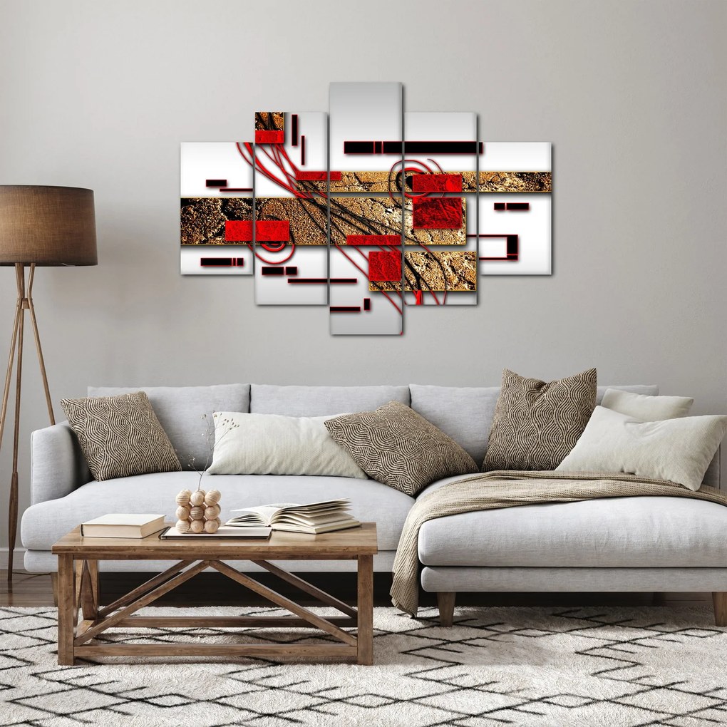 Obraz abstrakcie (150x105 cm)