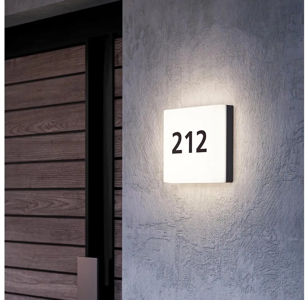 Eglo 97289 - LED domové číslo CORNALE LED/8,2W/230V