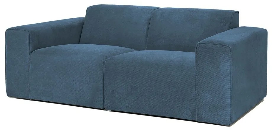 Modrá menčestrová pohovka 202 cm Sting – Scandic