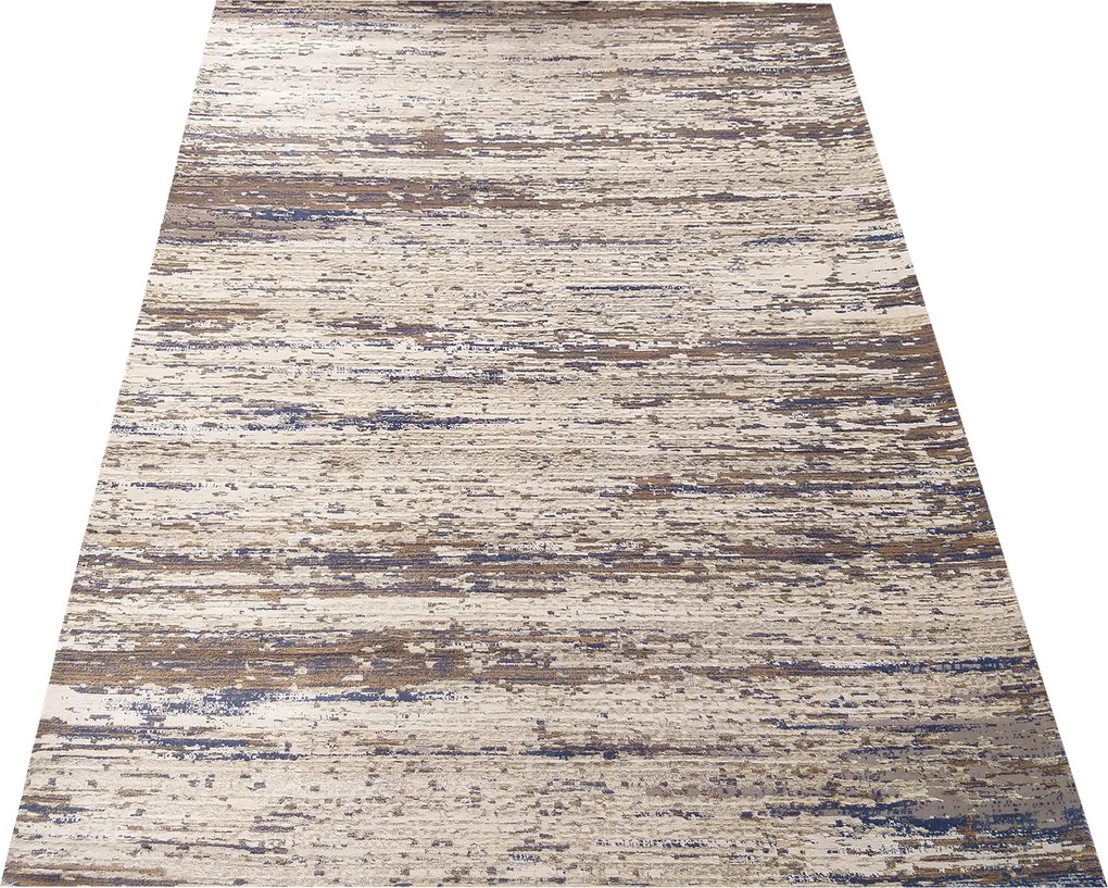 DY Béžovo-hnedý koberec s abstraktným vzorom Milas PRY 05B-AM