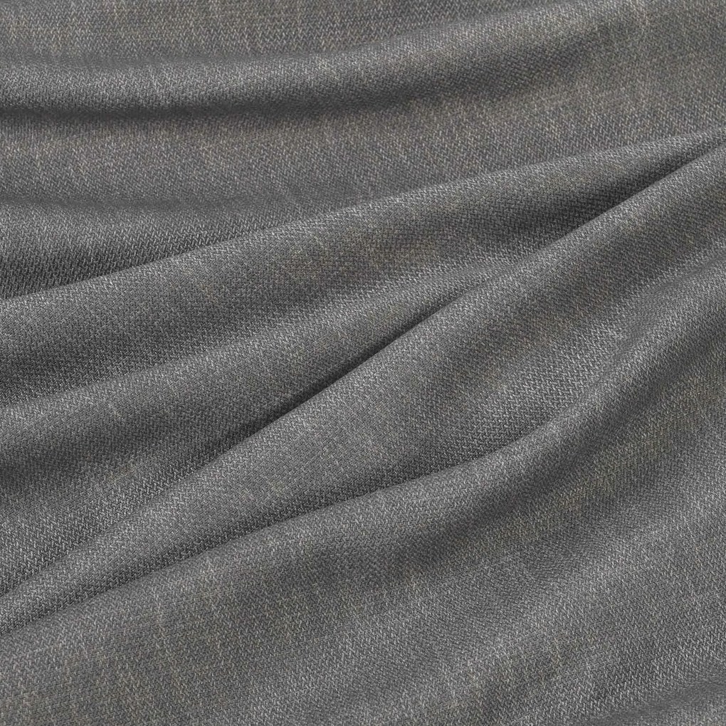 Goldea dekoračný záves peru - sivý 140x135 cm