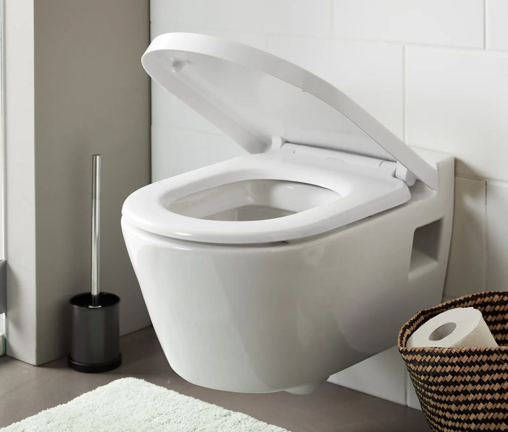 Prémiová doska na WC s pomalým sklápaním