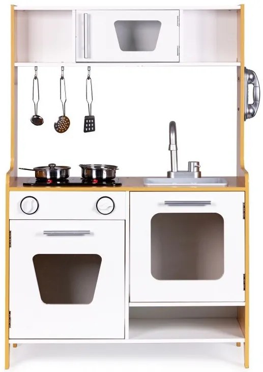 Drevená detská kuchynka so svetlom a zvukom