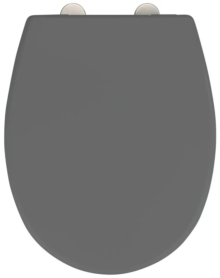 Sivé WC antikoro sedadlo Wenko Vorno