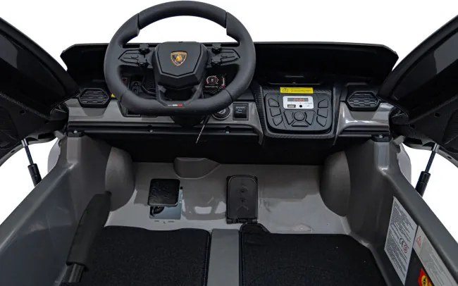Elektrické autíčko Lamborghini Revuelto XL STRONG sivé