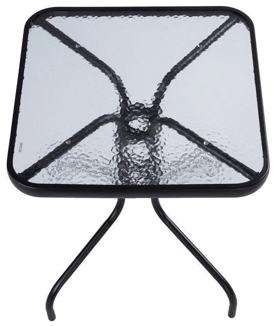 Záhradný sklenený stôl 60 cm