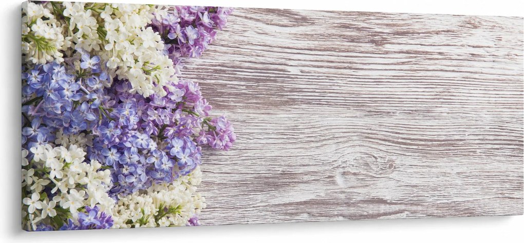 Obraz orgovánu na dreve (120x50 cm)