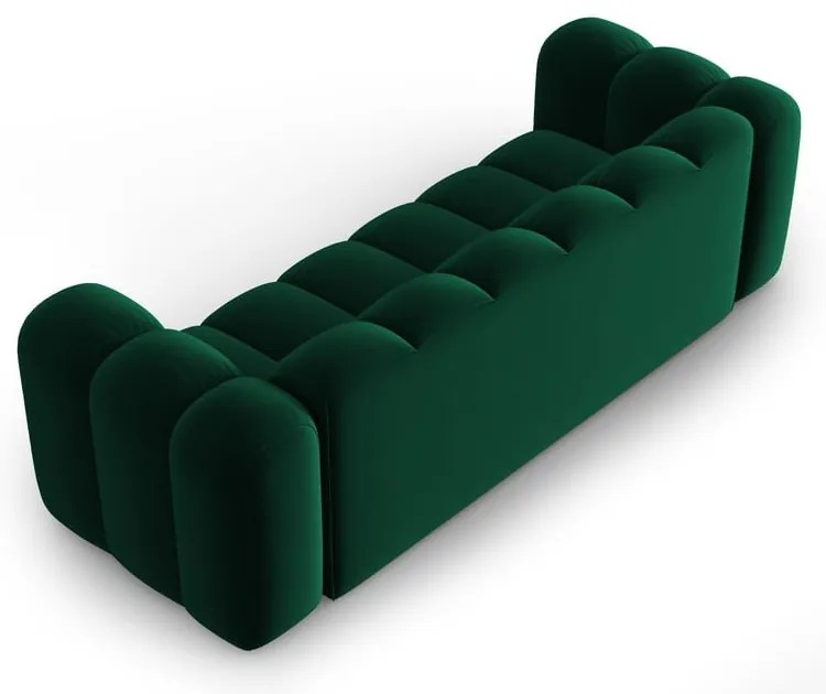 Tmavozelená pohovka 228 cm Lupine – Micadoni Home