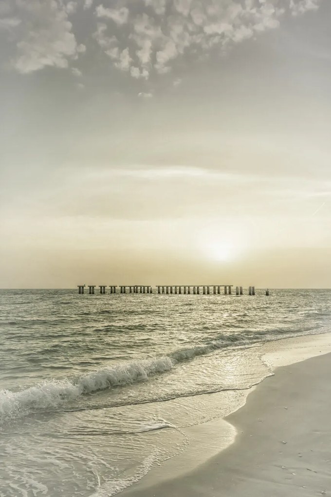 Umelecká fotografie Gasparilla Island Sunset | Vintage, Melanie Viola, (26.7 x 40 cm)