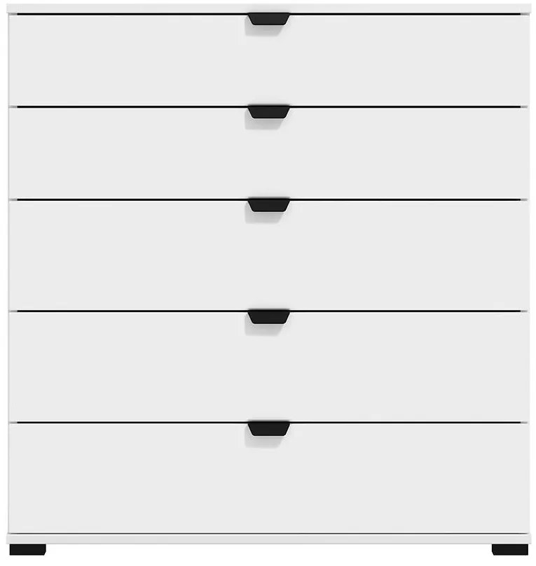Komoda Duero 5F 90 biela 11008296