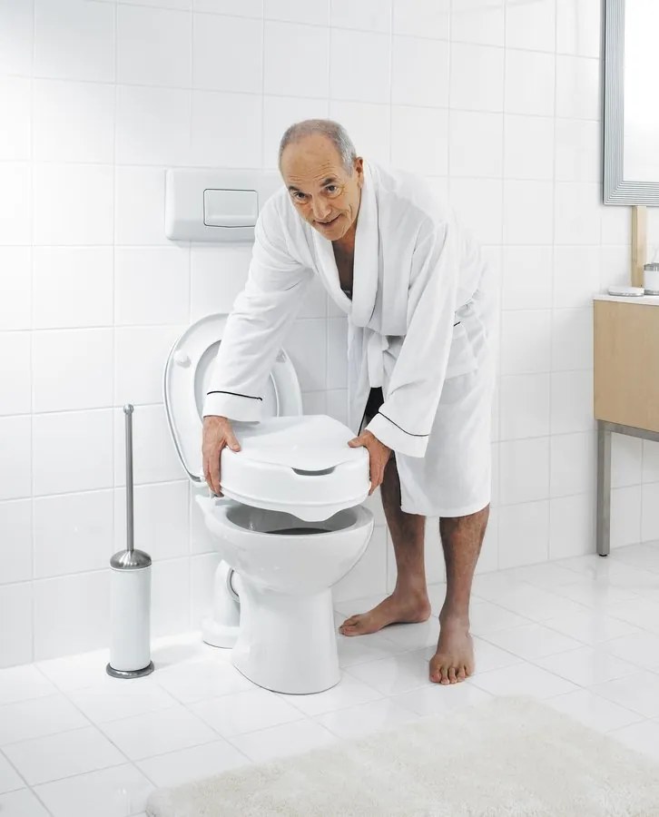 Ridder Ridder, HANDICAP WC sedátko zvýšené 10cm, čierna, A0071010