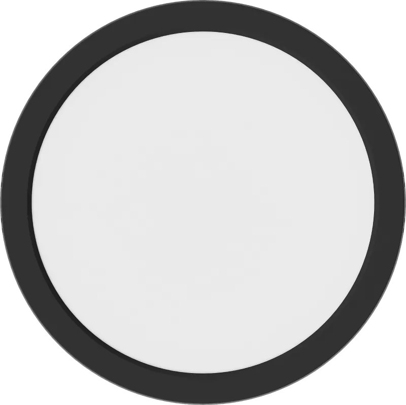 Mexen LDSR, LED stropné svietidlo, priemer 30 cm, 24W, studená - 6500K, 1920 lm, čierna - L212-030-2465-70