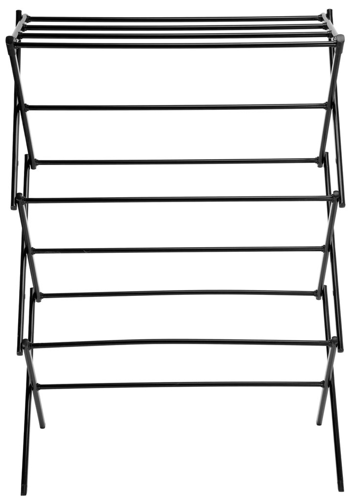 Skladací sušiak na bielizeň Hestia čierny