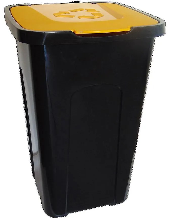 Nádoba na odpady 50 l na triedenie, žltá
