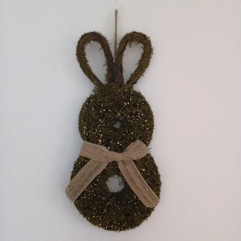 DECOLED Velikonoční dekorace zajíc k zavěšení, 40 cm