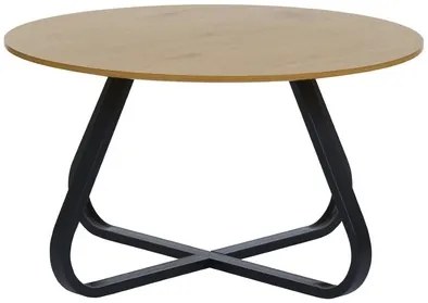 Konferenčný stolík Unique Furniture CESURA 80x80 cm hnedý dřevo 50440000