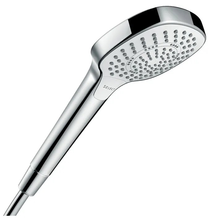 Hansgrohe Croma Select E - Ručná sprcha Multi, biela/chróm 26810400