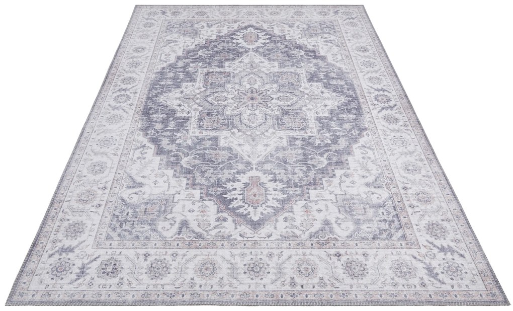 Kusový koberec Asmar 104003 Mauve / Pink, 80x150, fialová, chodba / predsieň, Hanse Home