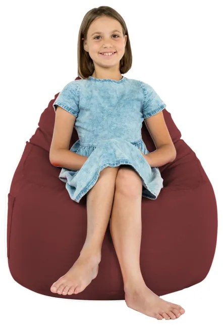 Kreslo Porto ekokoža bordové