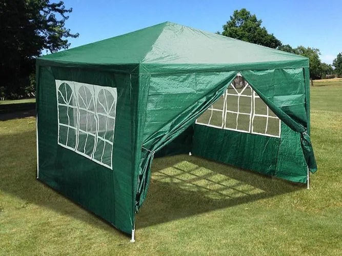 Záhradný stan / Pavilón 3 x 3 m zelená