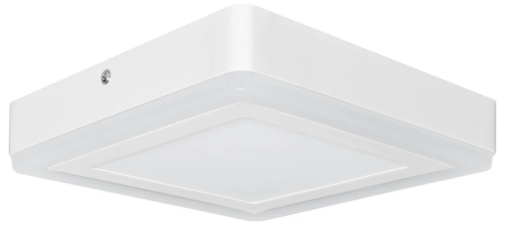 LEDVANCE Nástenné / stropné osvetlenie LED CLICK WHITE RD, 15W, teplá biela, 20x20cm, hranaté