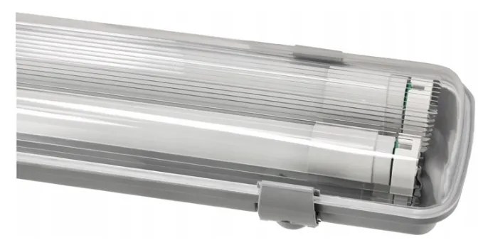 BERGE Hermetické svietidlo 120cm + 2x LED trubica - neutrálna biela