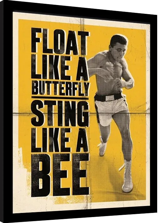 Obraz na plátne Muhammad Ali - Float Like a Butterfly