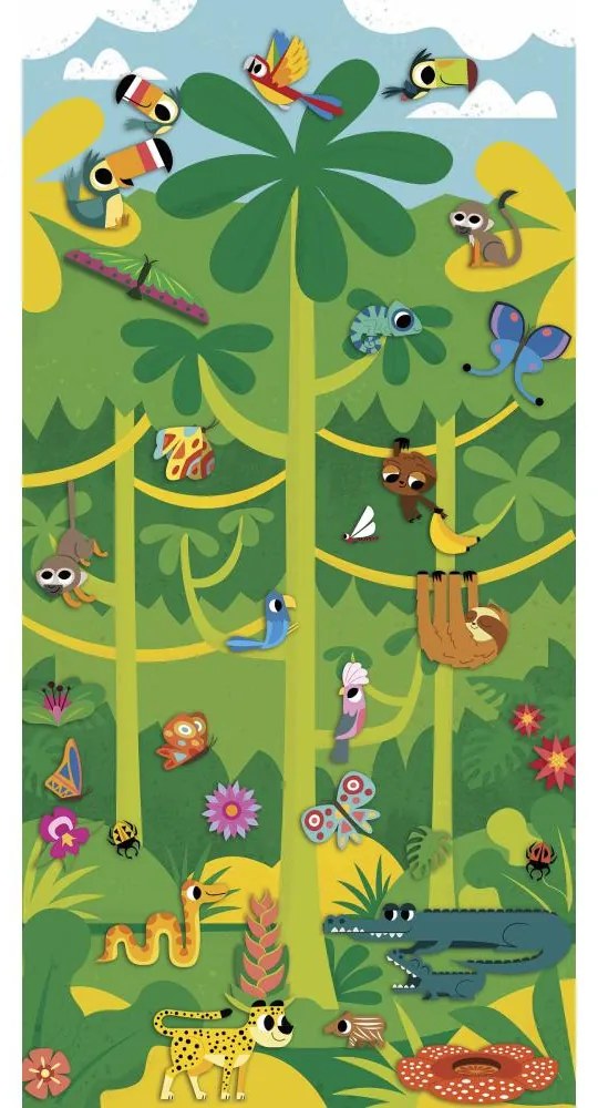 My arts&crafts - Samolepky - Zvieratká z džungle