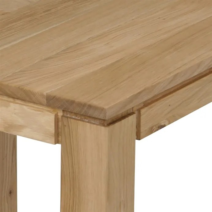 Autronic BONTEC Jedálenský stôl 80x80cm, masív, dub, DS-F080 DUB Farba: Prírodné