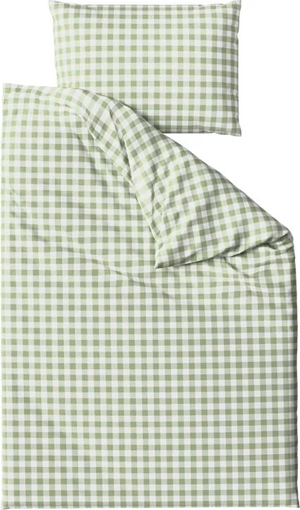 Krepové obliečky do postieľky Renforcé GRENTIS zelené Rozmer obliečky: 45 x 65 cm | 90 x 140 cm