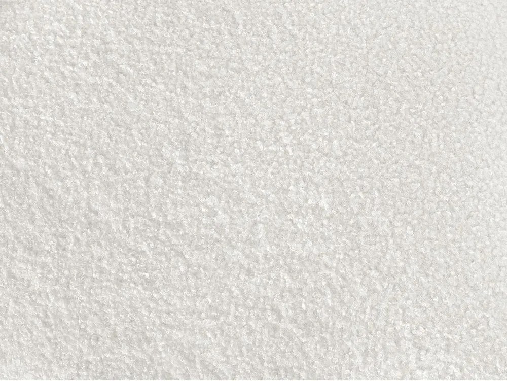 Biela pohovka z textílie buklé 193 cm Elina – Bobochic Paris