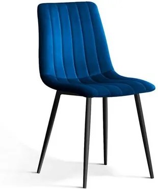 OVN stolička TUX modrá/čierna
