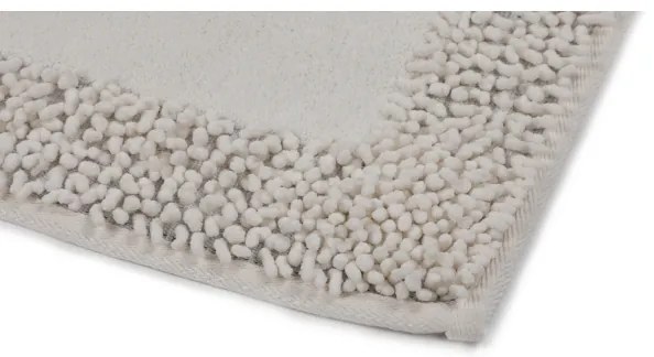 SADA 2x Kúpeľňová predložka PIANTE 60/100 cm biela