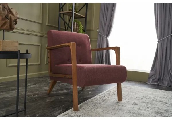 Kreslo DELI červené