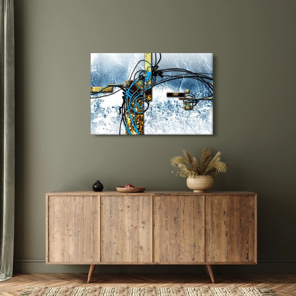 Abstraktný obraz (90x60 cm)