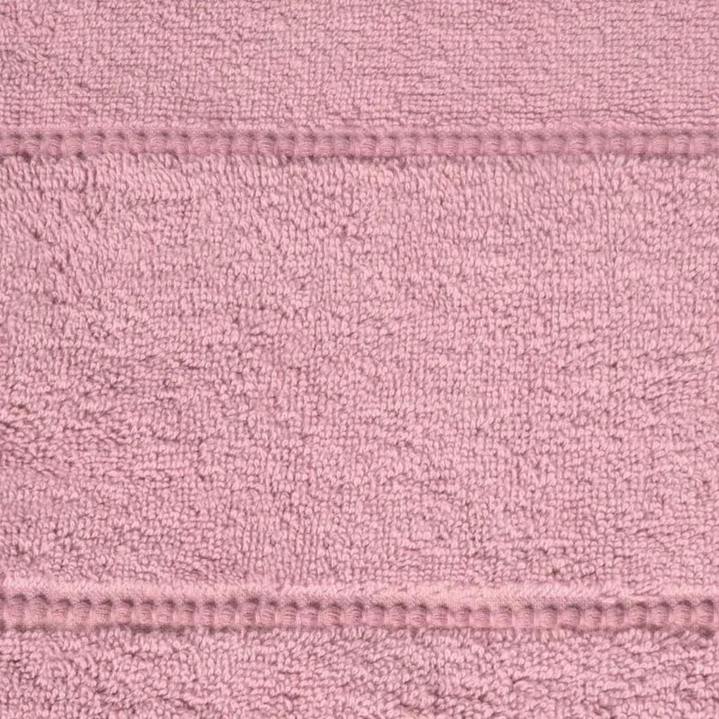 Dekorstudio Bavlnený uterák R137-06 ružový Rozmer uteráku: 70x140cm