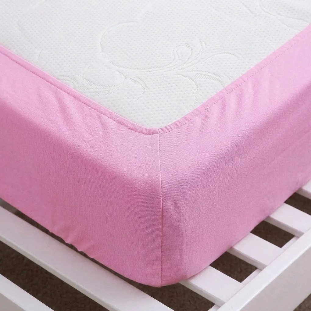4Home jersey prestieradlo IDEAL ružová, 70 x 140 cm, 70 x 140 cm