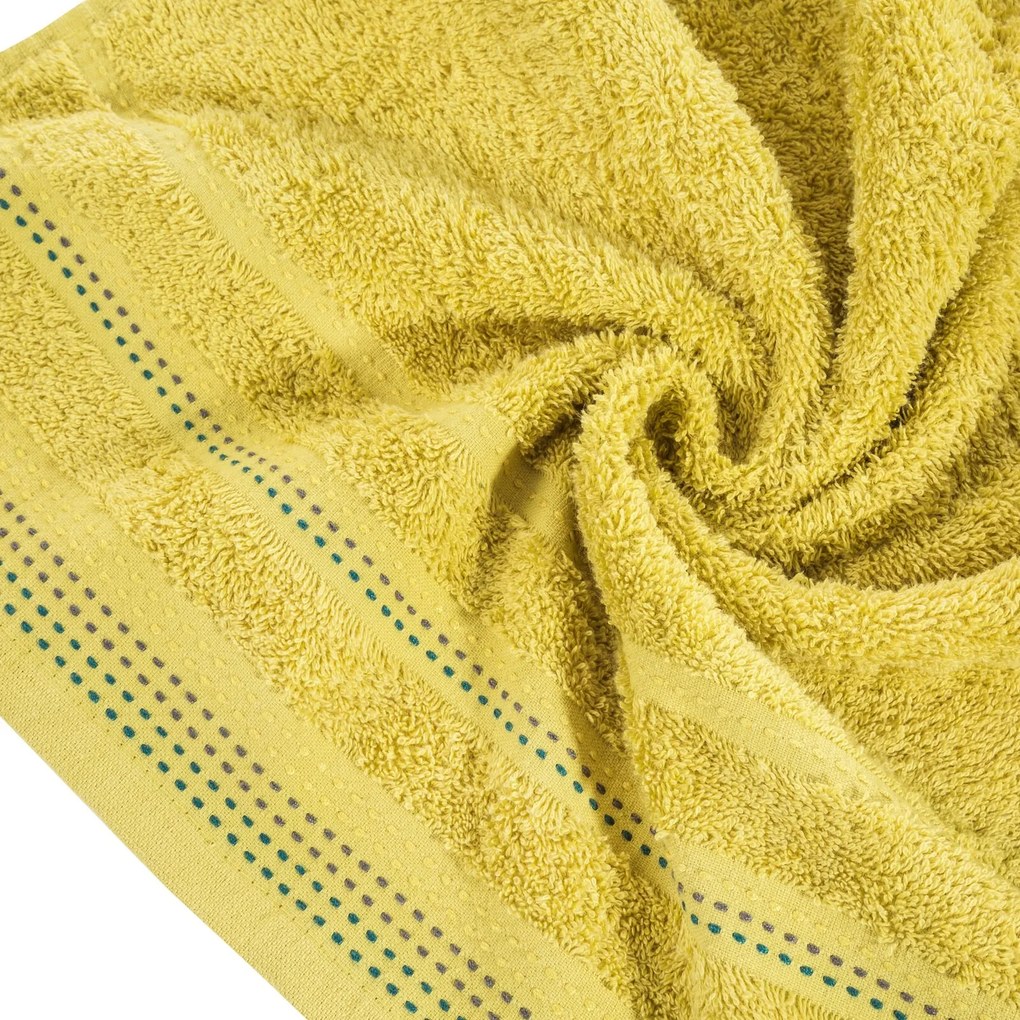 FROTÉ UTERÁK POLA27 70X140 CM HORČICOVÁ