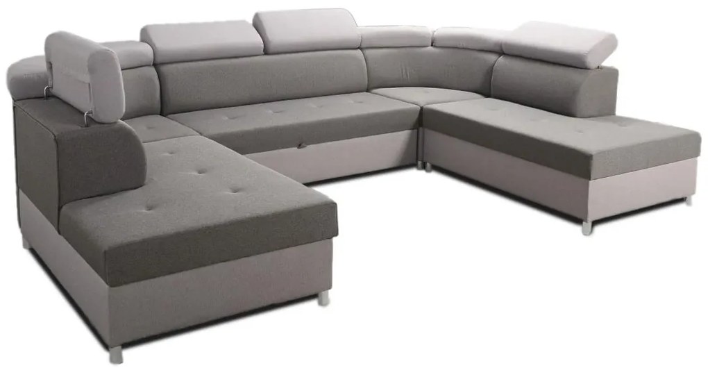 Sedacia súprava Milo U UNI, sivá (gobi 13/16)