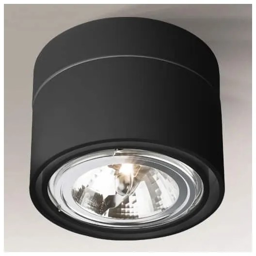 Shilo 1121 - Bodové svietidlo HIMI 1xGU10/15W/230V čierna