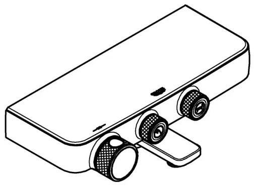 GROHE 34718000 - Termostatická vaňová batéria GROHTHERM SMARTCONTROL 12” chróm